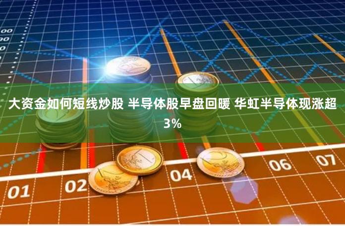 大资金如何短线炒股 半导体股早盘回暖 华虹半导体现涨超3%